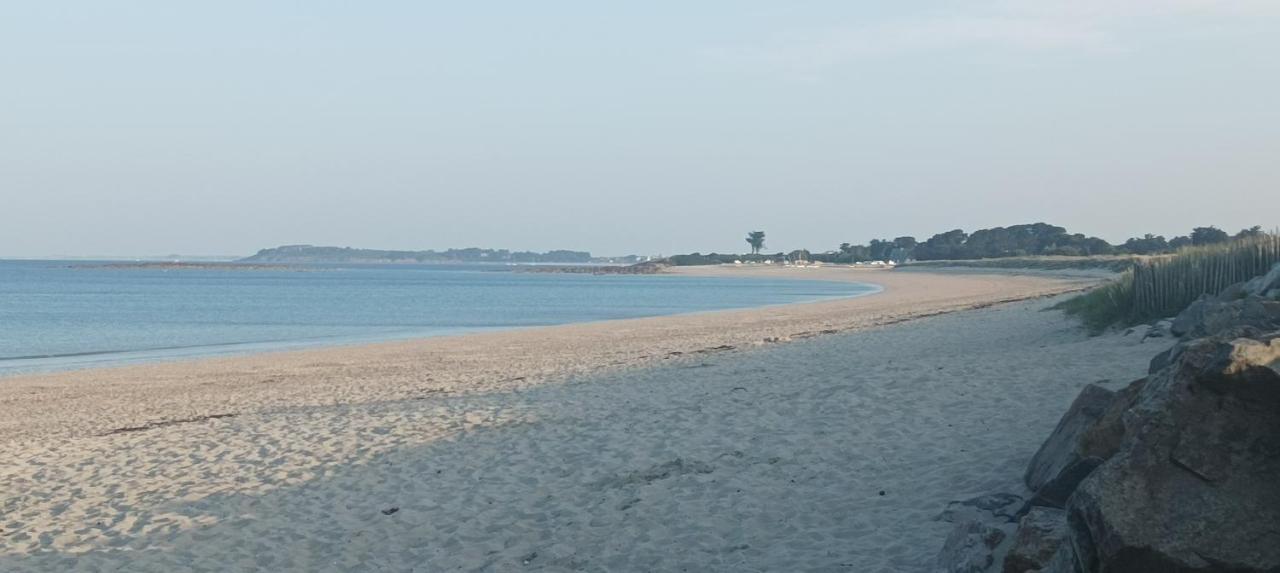 Appartement Vue Mer Exceptionnelle A 100M Tres Belle Plage Saint-Gildas-de-Rhuys Dış mekan fotoğraf
